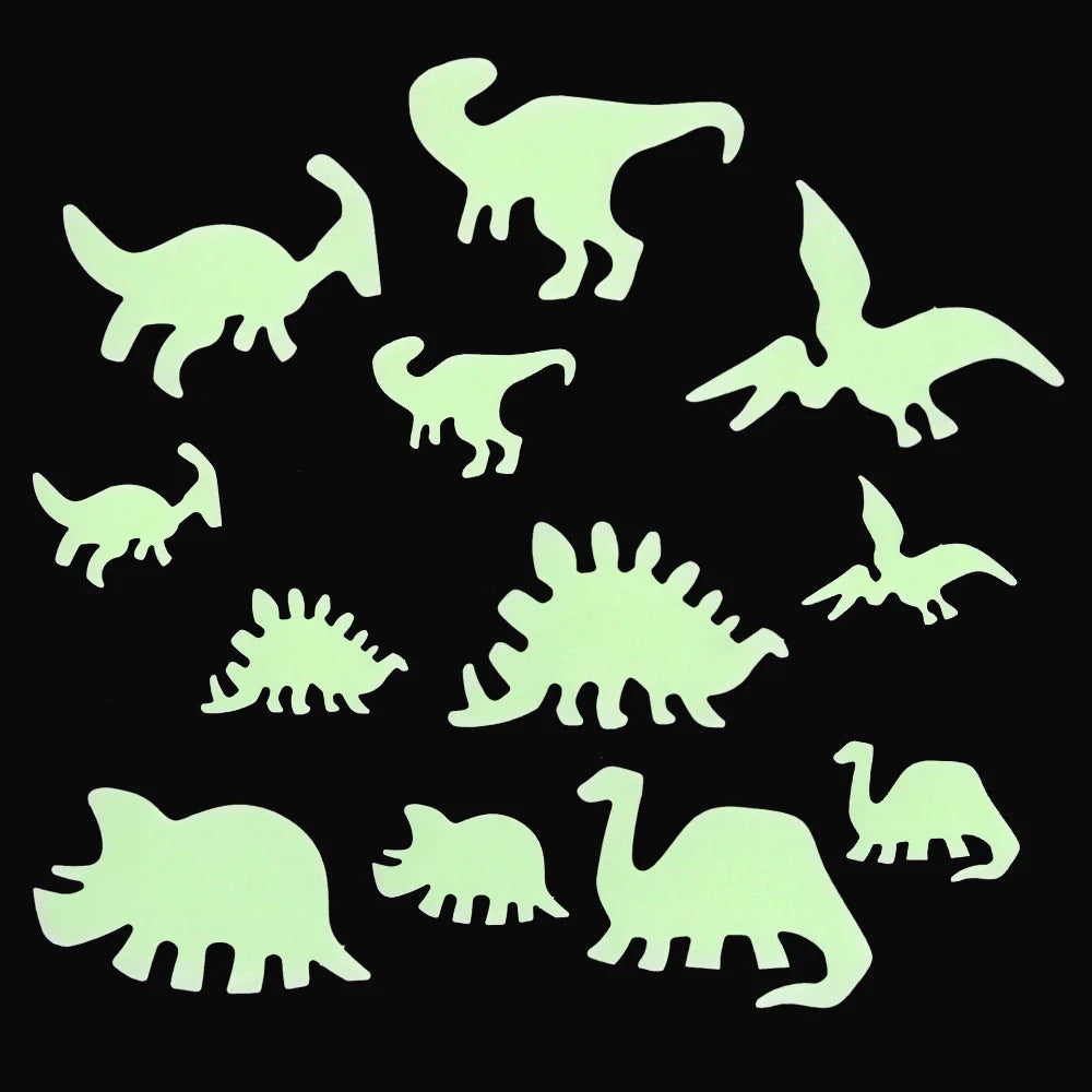 REX LONDON | GLOW IN THE DARK SHAPES | DINOSAURS