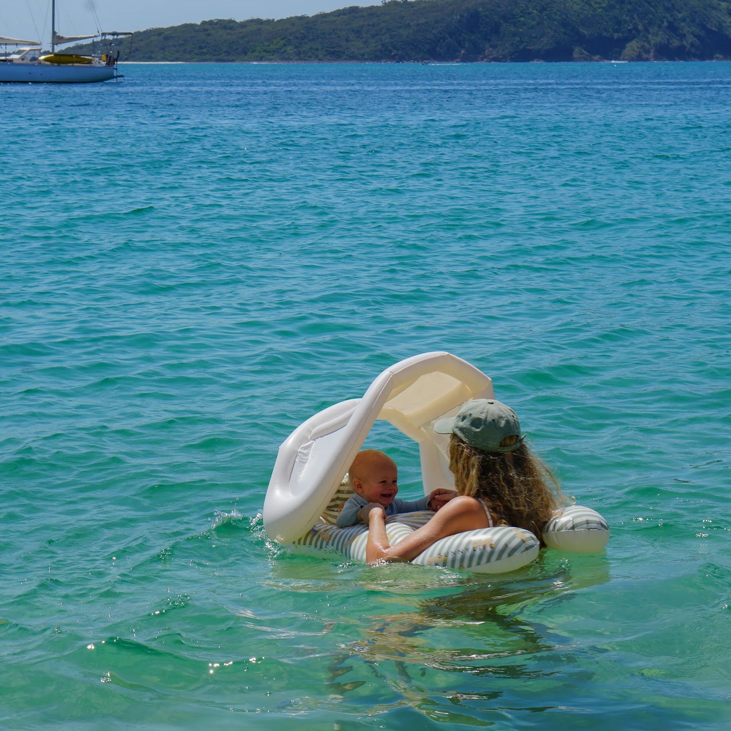 Sunnylife Float Together Baby Seat - Dex The Duck