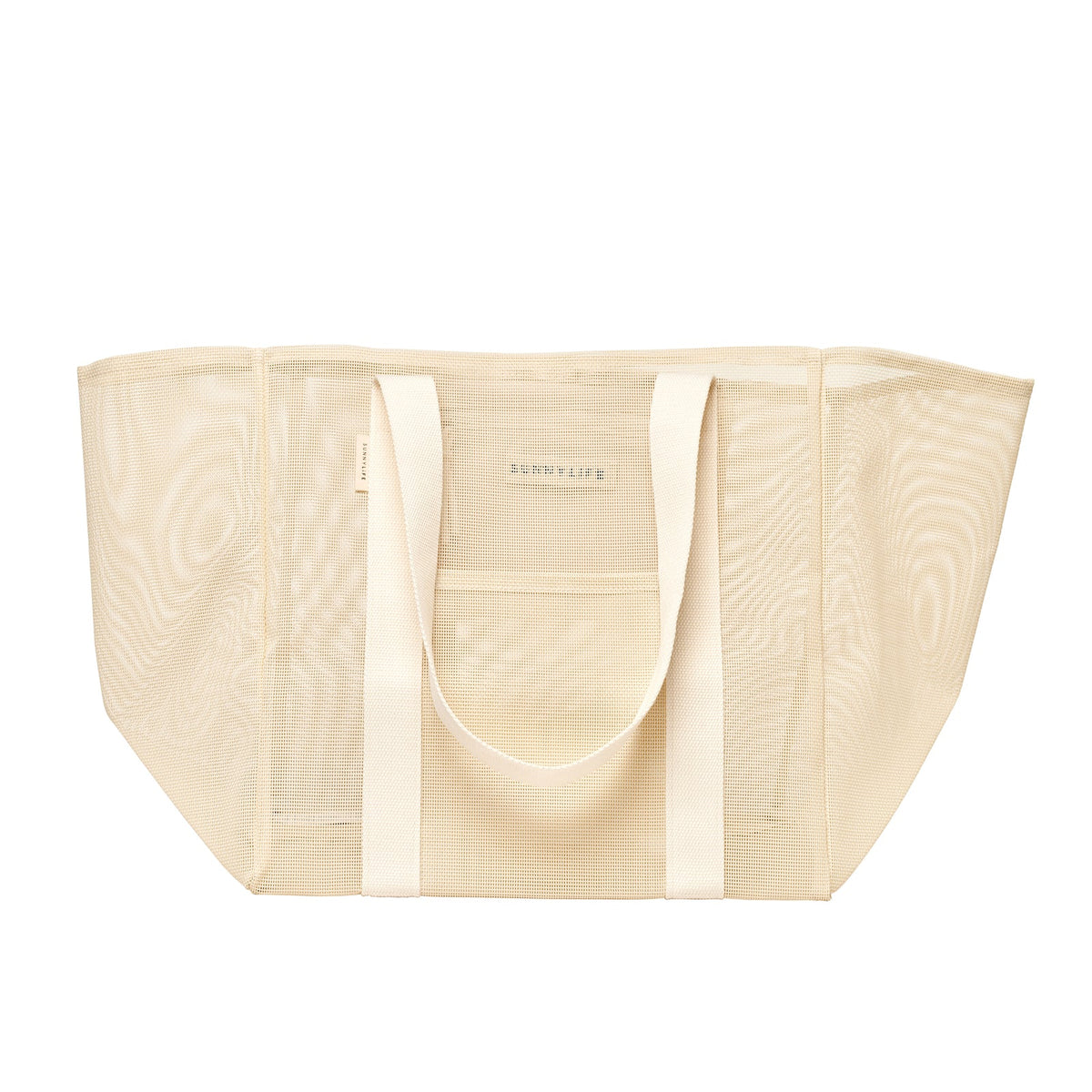 SUNNYLIFE | MESH BEACH BAG | OYSTER CREAM