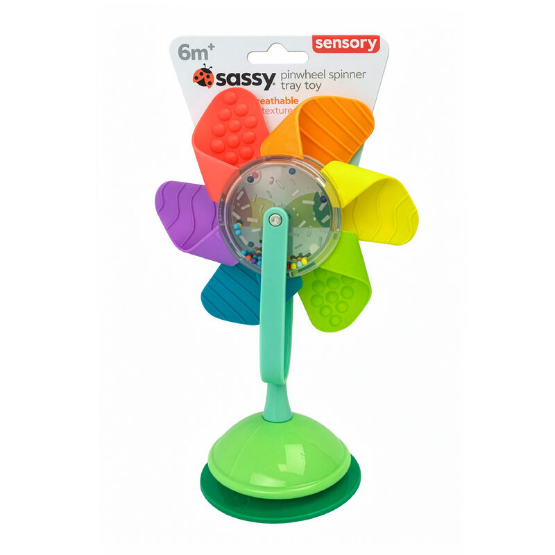 SASSY BABY | PINWHEEL TRAY TOY