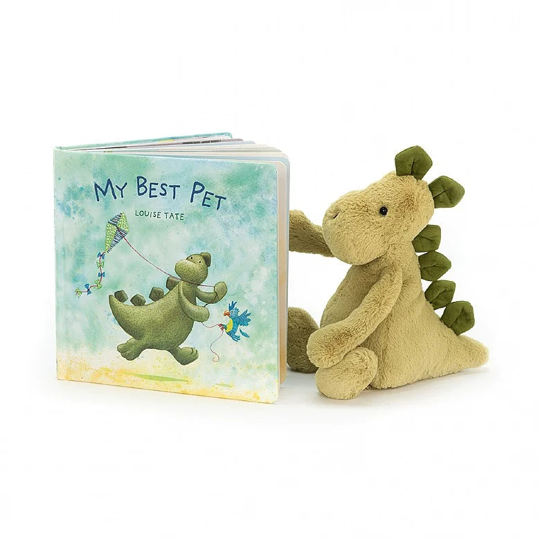 jellycat dino book - angus and dudley