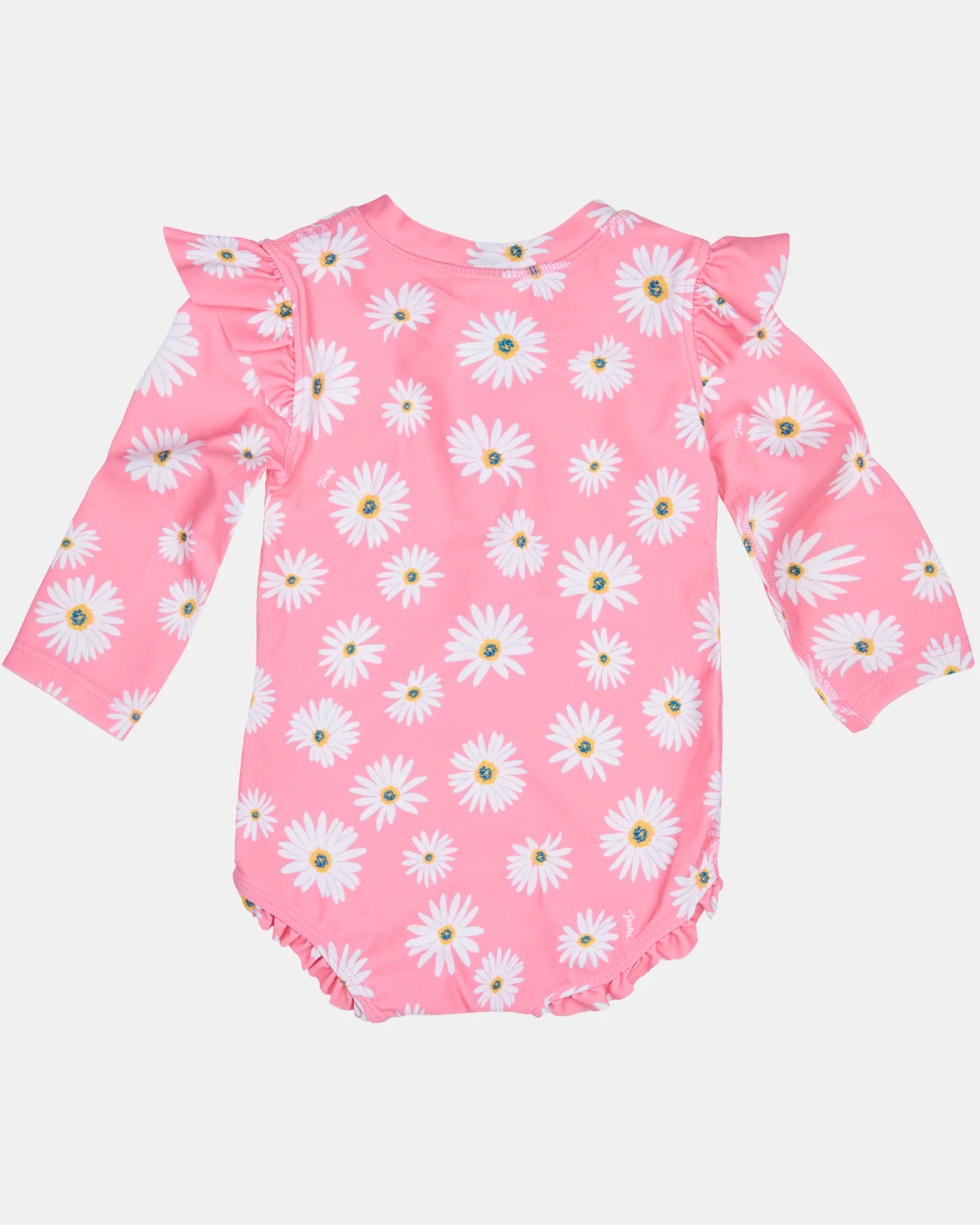 TOSHI RIPPLE LONG SLEEVE SWIMMER | DAISY WATERMELON