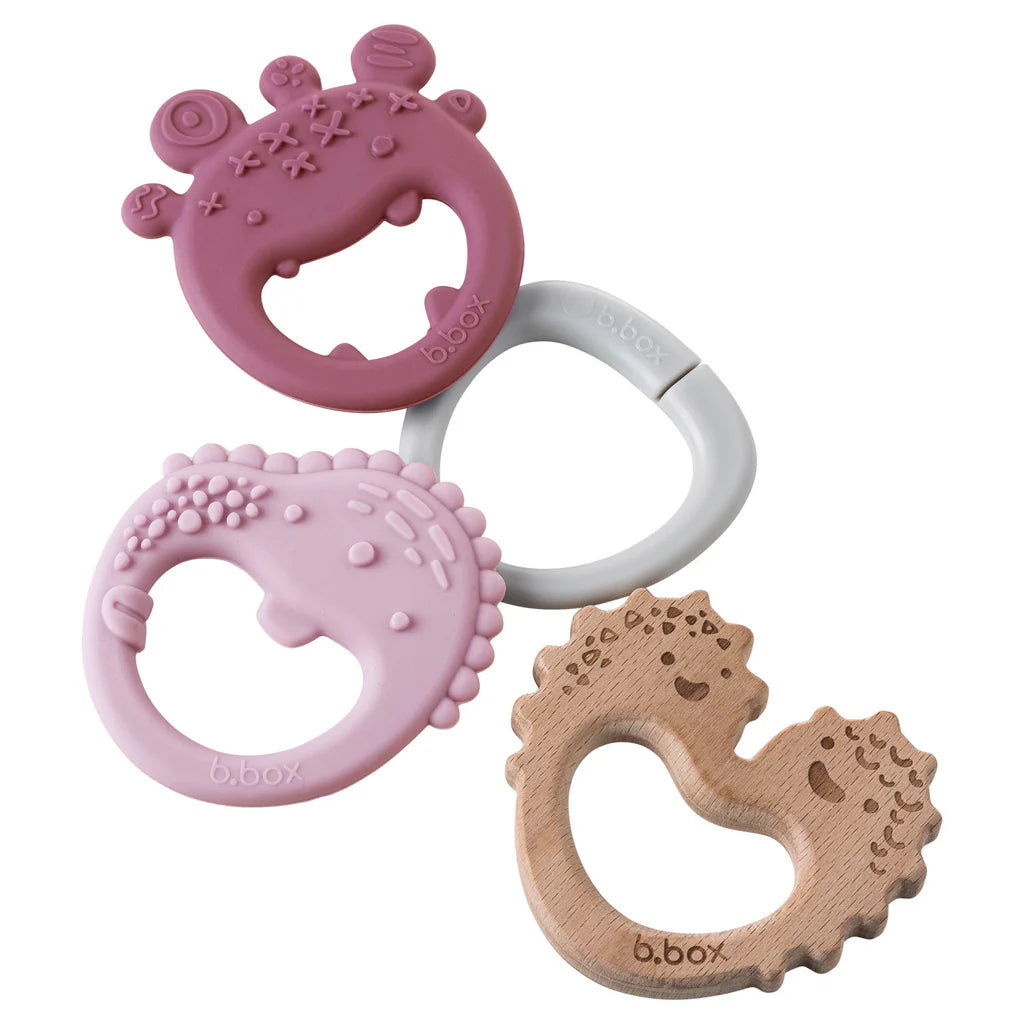 B BOX TRIO TEETHER | BLUSH