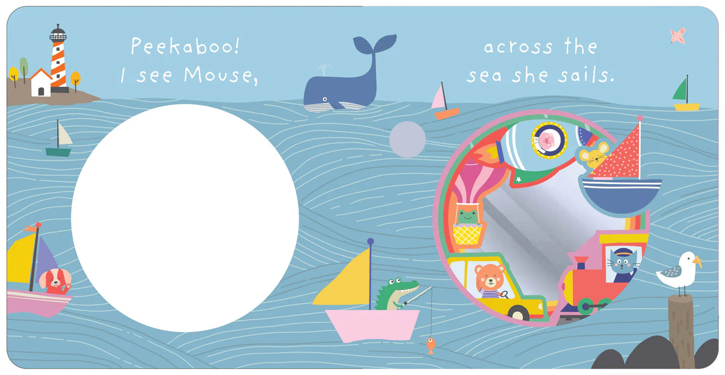 Kids Mirror Board Book - Peek-A-Boo I See You
