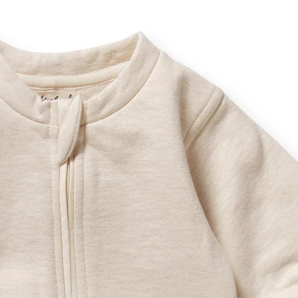 Wilson and Frenchy Organic Terry Growsuit - Oatmeal