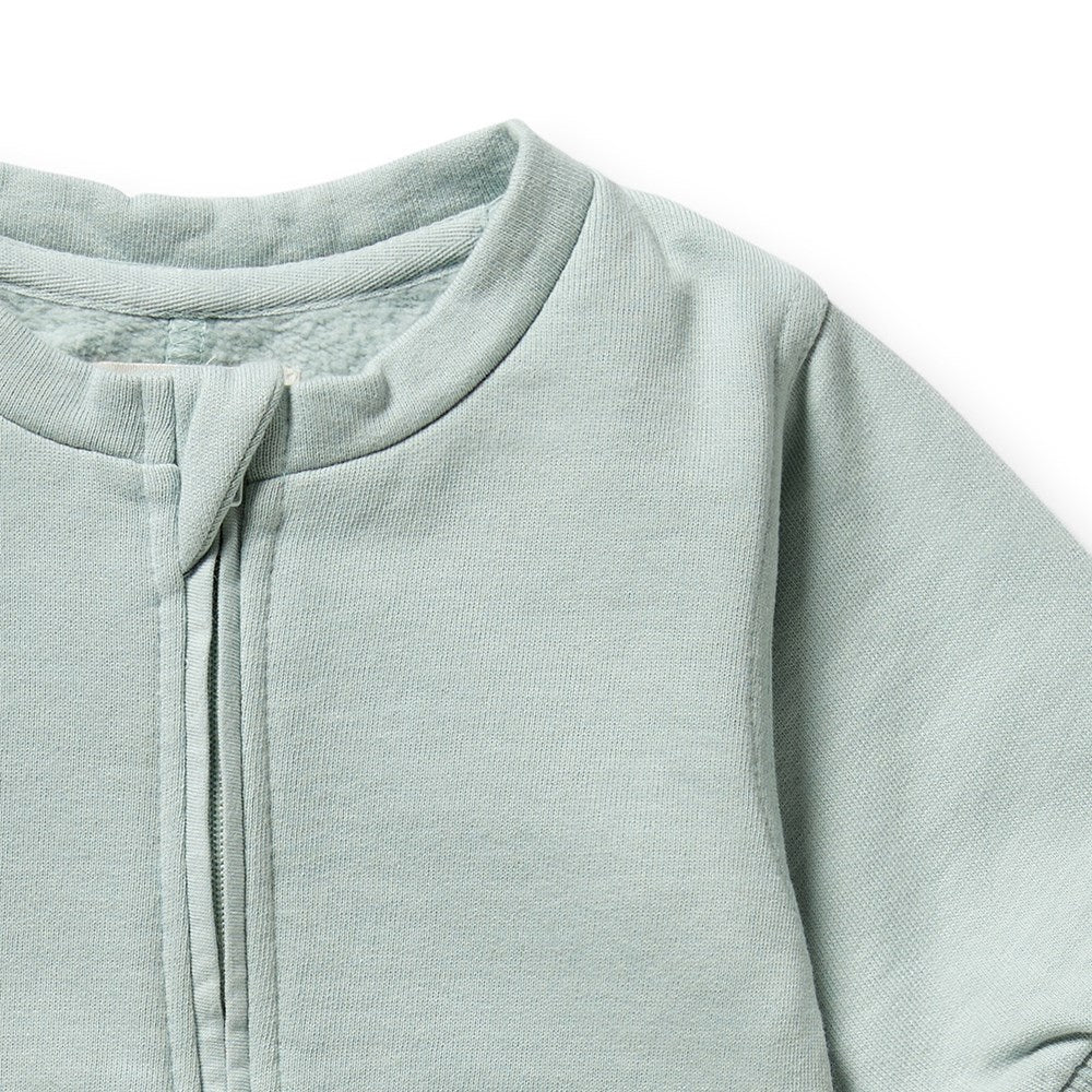 Wilson and Frenchy Organic Terry Growsuit - Sage