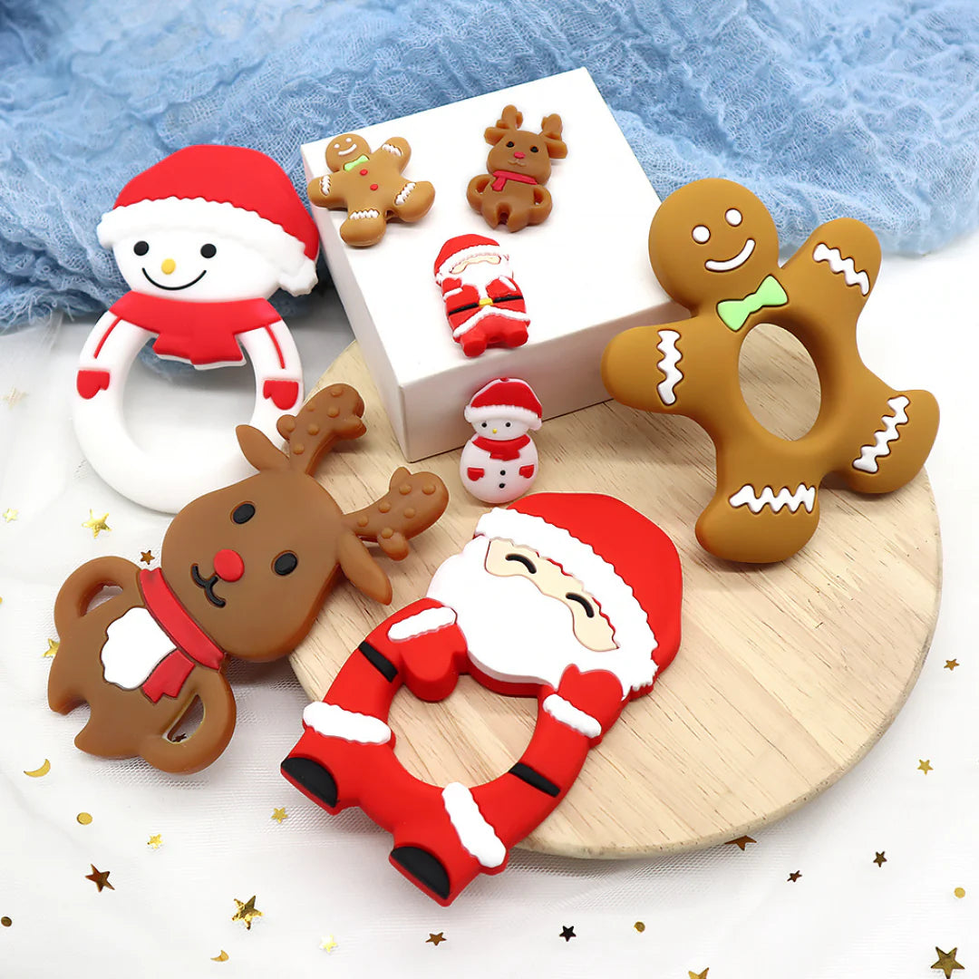 Jellystone Silicone Teether - Santa