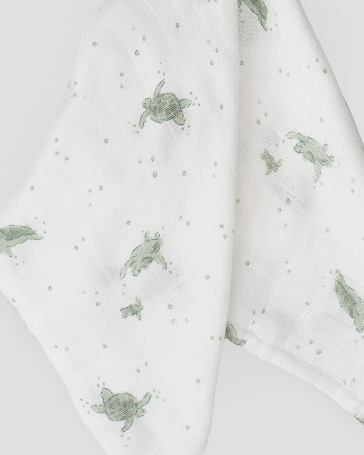 LITTLE LINEN COMPANY BABY COMFORTER | TERRY TURTLE