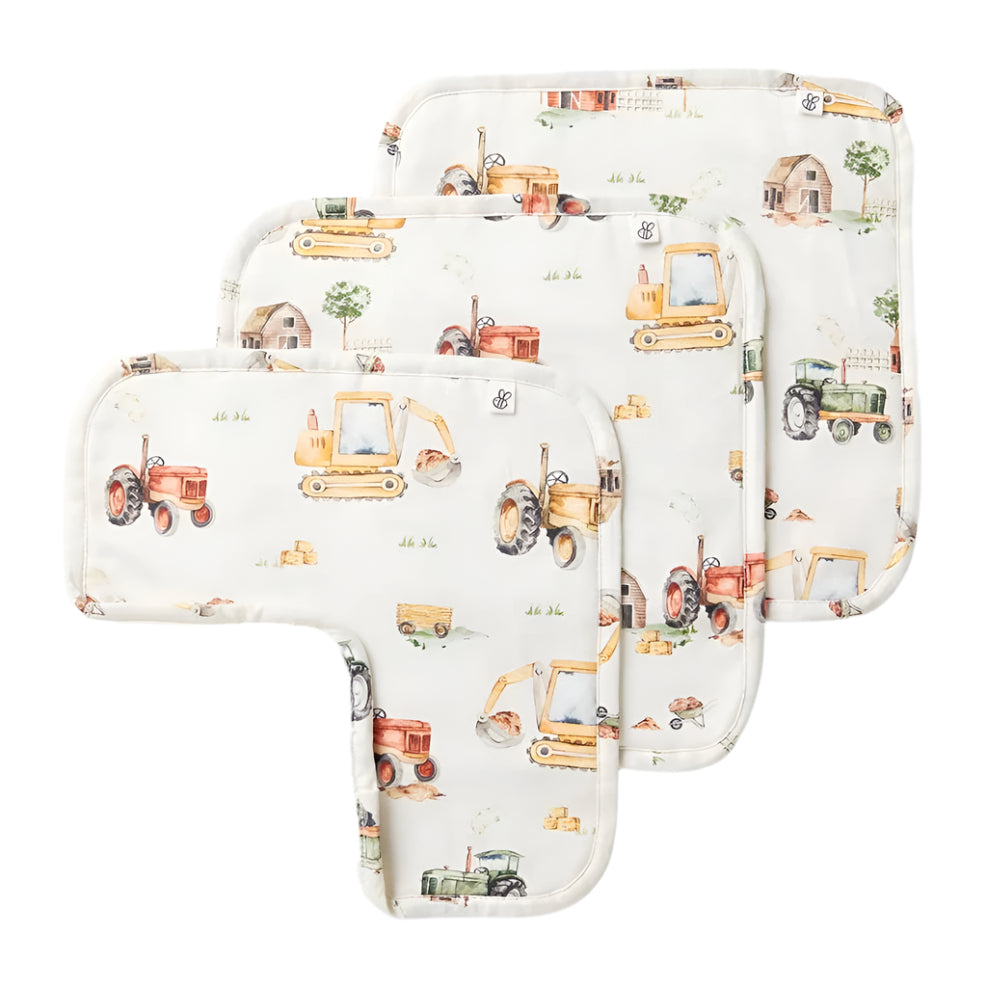 baby wash cloths - angus and dudley