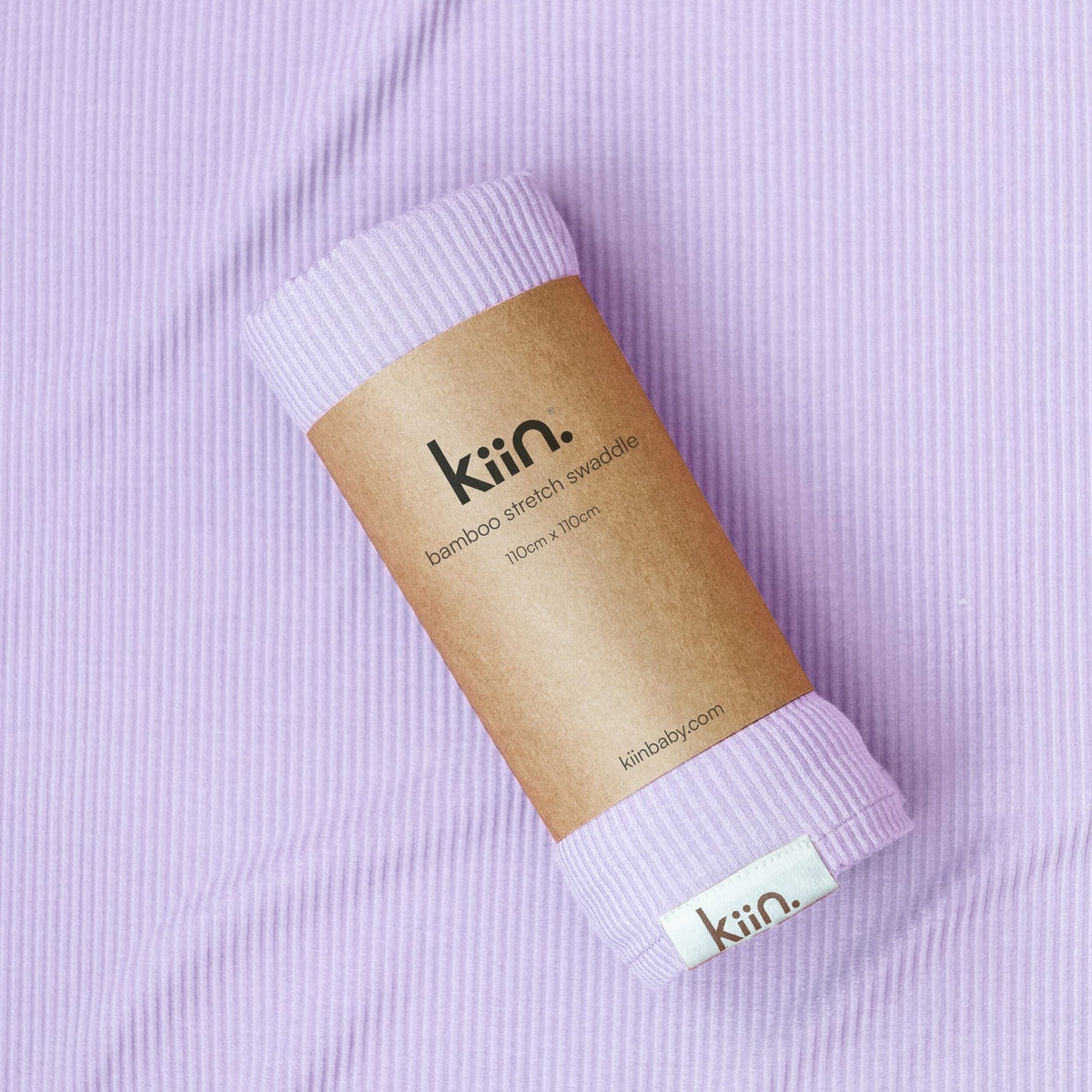 KIIN BAMBOO STRETCH SWADDLE | LILAC