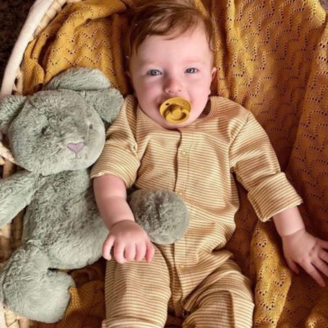 OB DESIGNS SOFT TOY | BEAU BUNNY SAGE GREEN