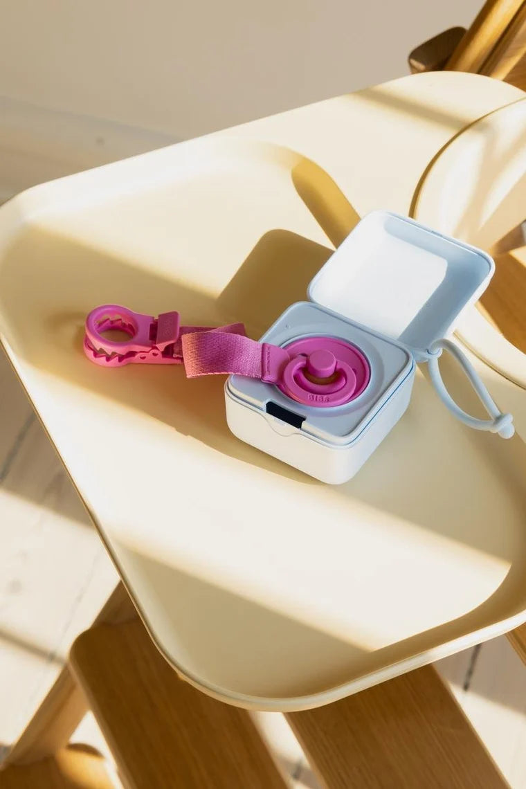 BIBS | PACIFIER BOX | BABY BLUE