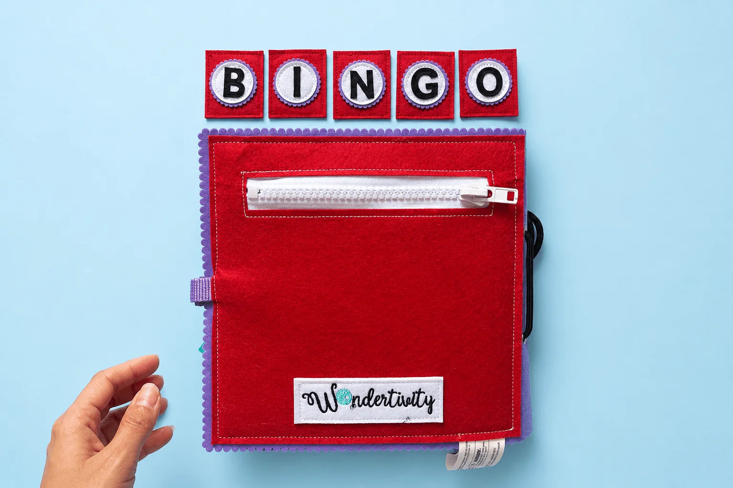 WONDERTIVITY | BUSY BOOK NURSERY RHYME | BINGO