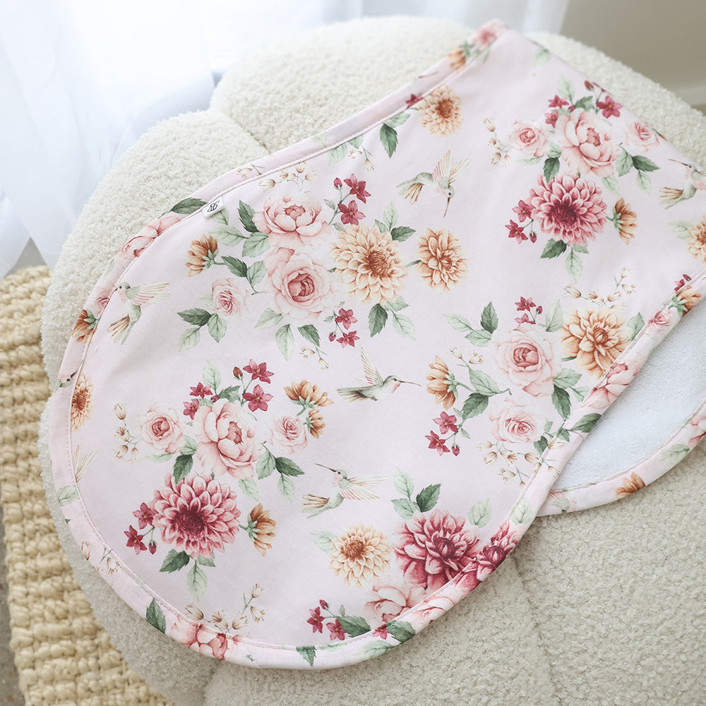 SNUGGLE HUNNY BURP CLOTH | BIRDS AND BLOOMS