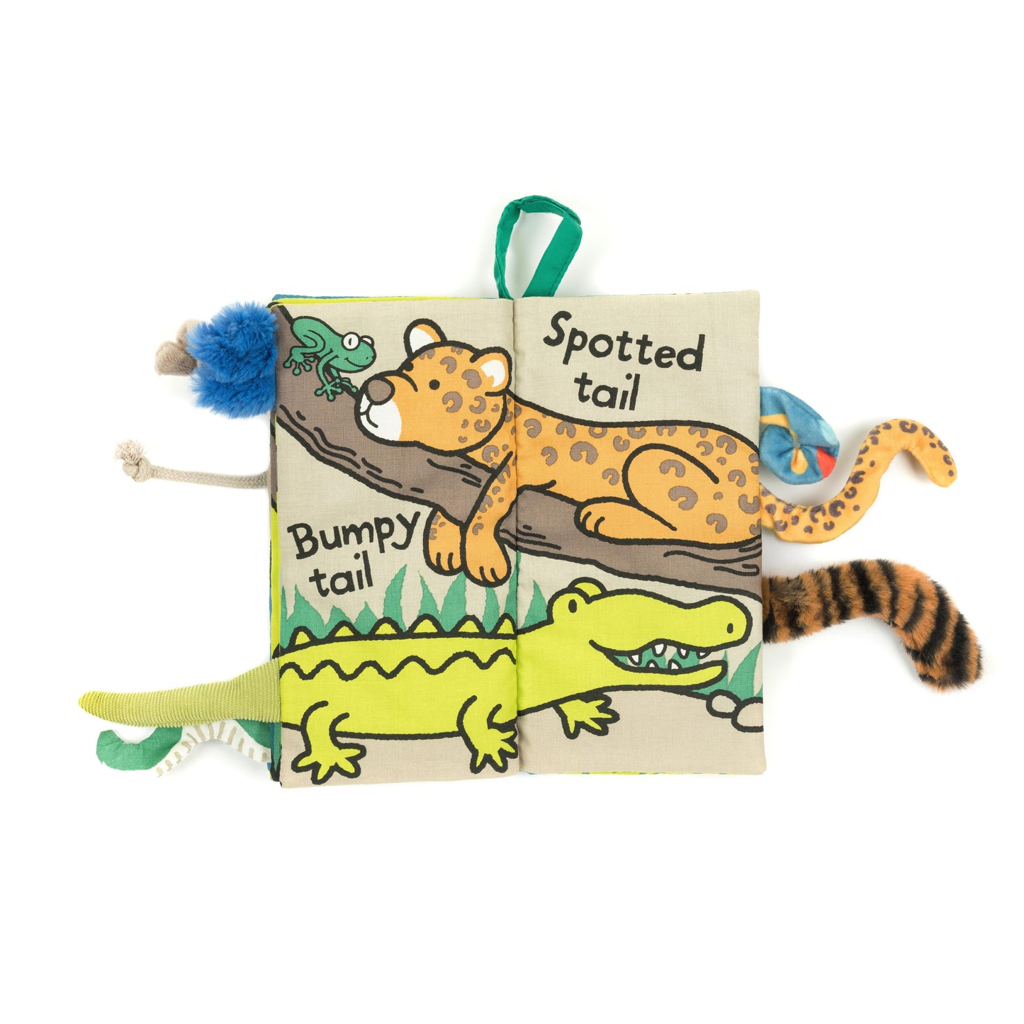 Jellycat Jungly Tails Cloth Book