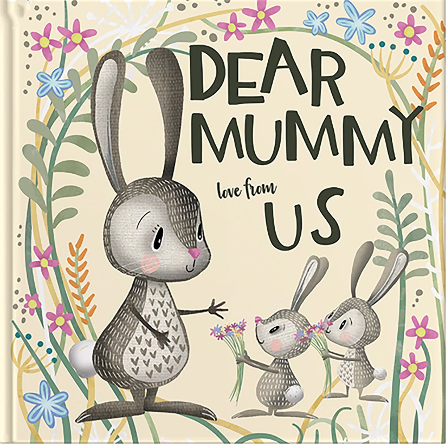 Kids Board Book - Dear Mummy Love From Us