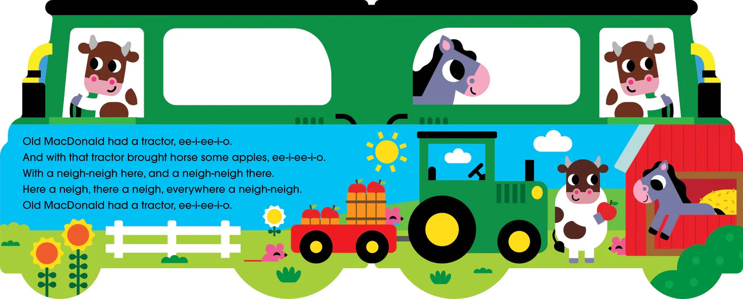 Kids Shaped Board Book - Old MacDonald Had A Farm