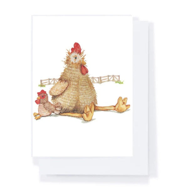 Nana Huchy Greeting Card - Rupert Rooster