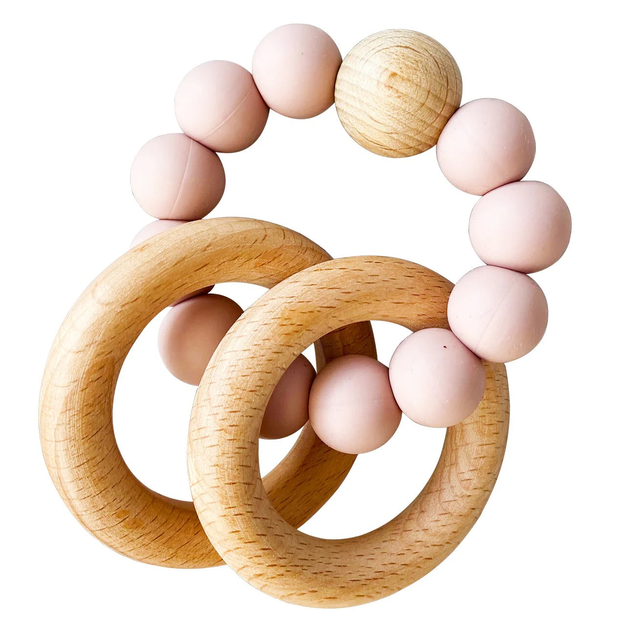ALIMROSE BEECHWOOD TEETHER RING