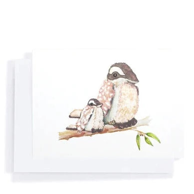 Nana Huchy Greeting Card  - Ken the Kookaburra