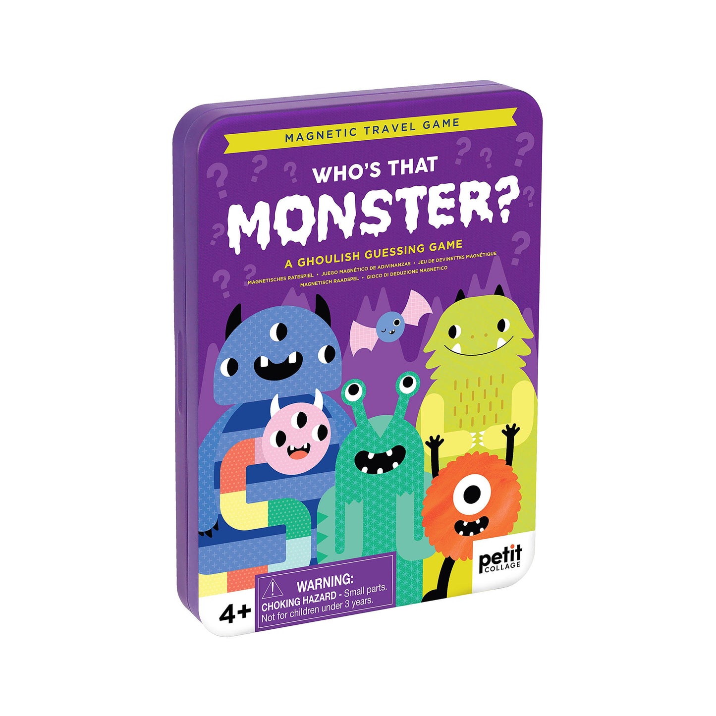 PETITE COLLAGE MAGNETIC TRAVEL GAME | WHO'S THAT MONSTER