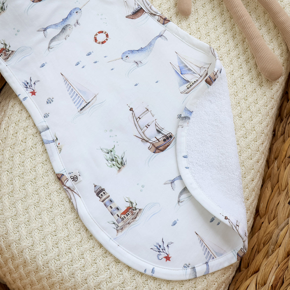 SNUGGLE HUNNY BURP CLOTH | SET SAIL