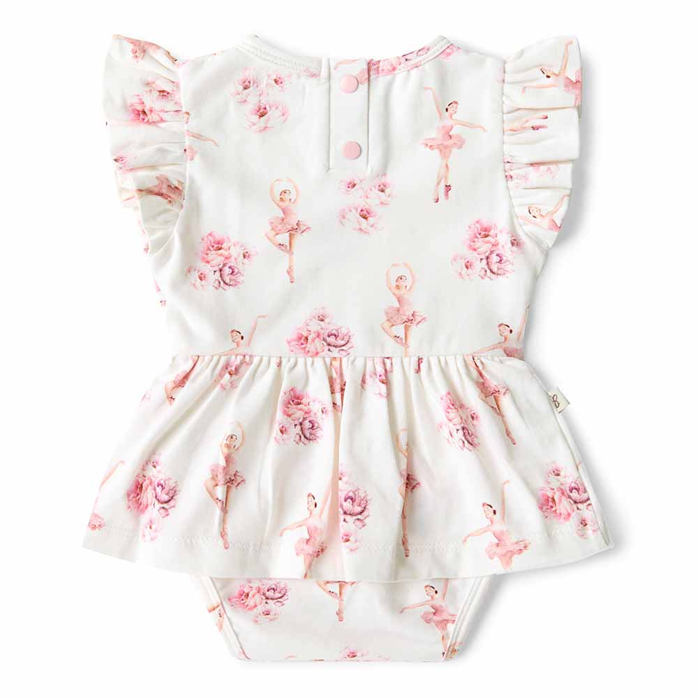 Snuggle Hunny Organic Cotton Dress - Ballerina