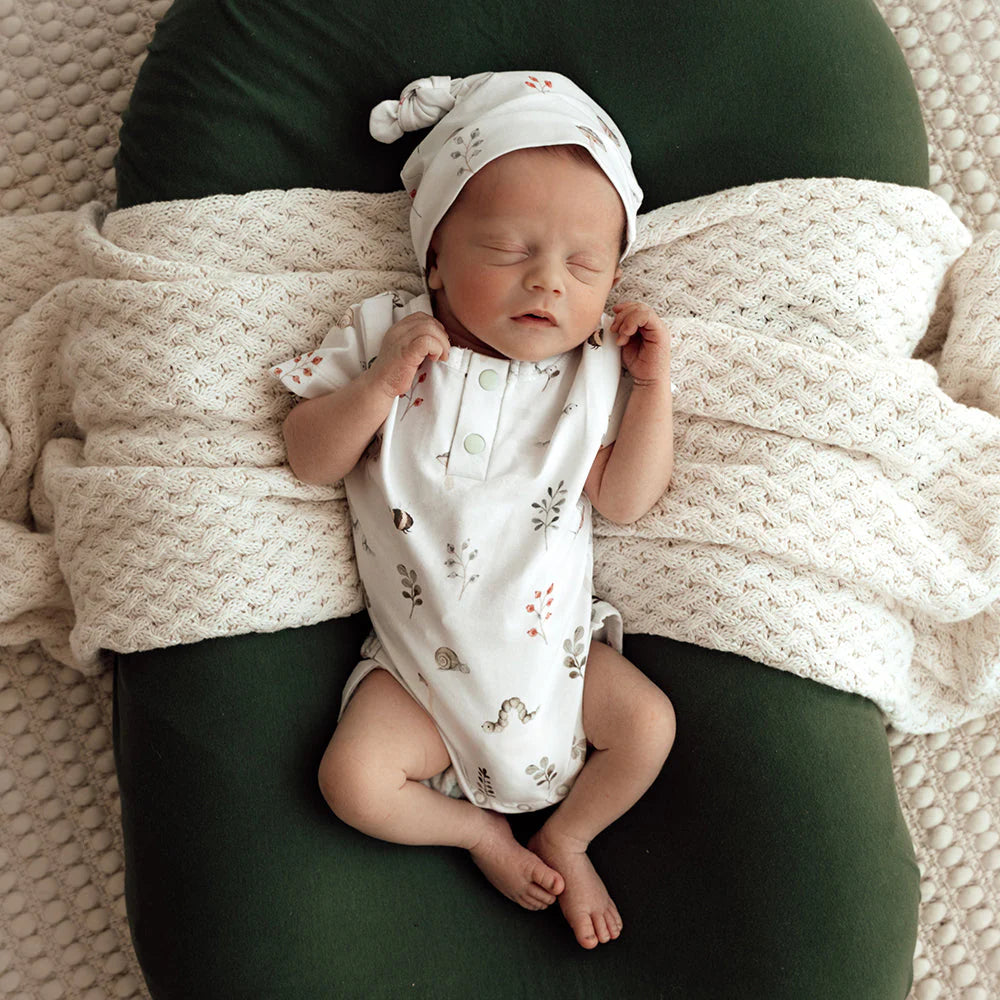 Snuggle Hunny Bodysuit Short Sleeve - Garden Friends