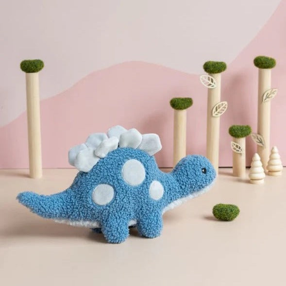 Nana Huchy Stu Stegosaurus Dino - Blue - Angus & Dudley Collections