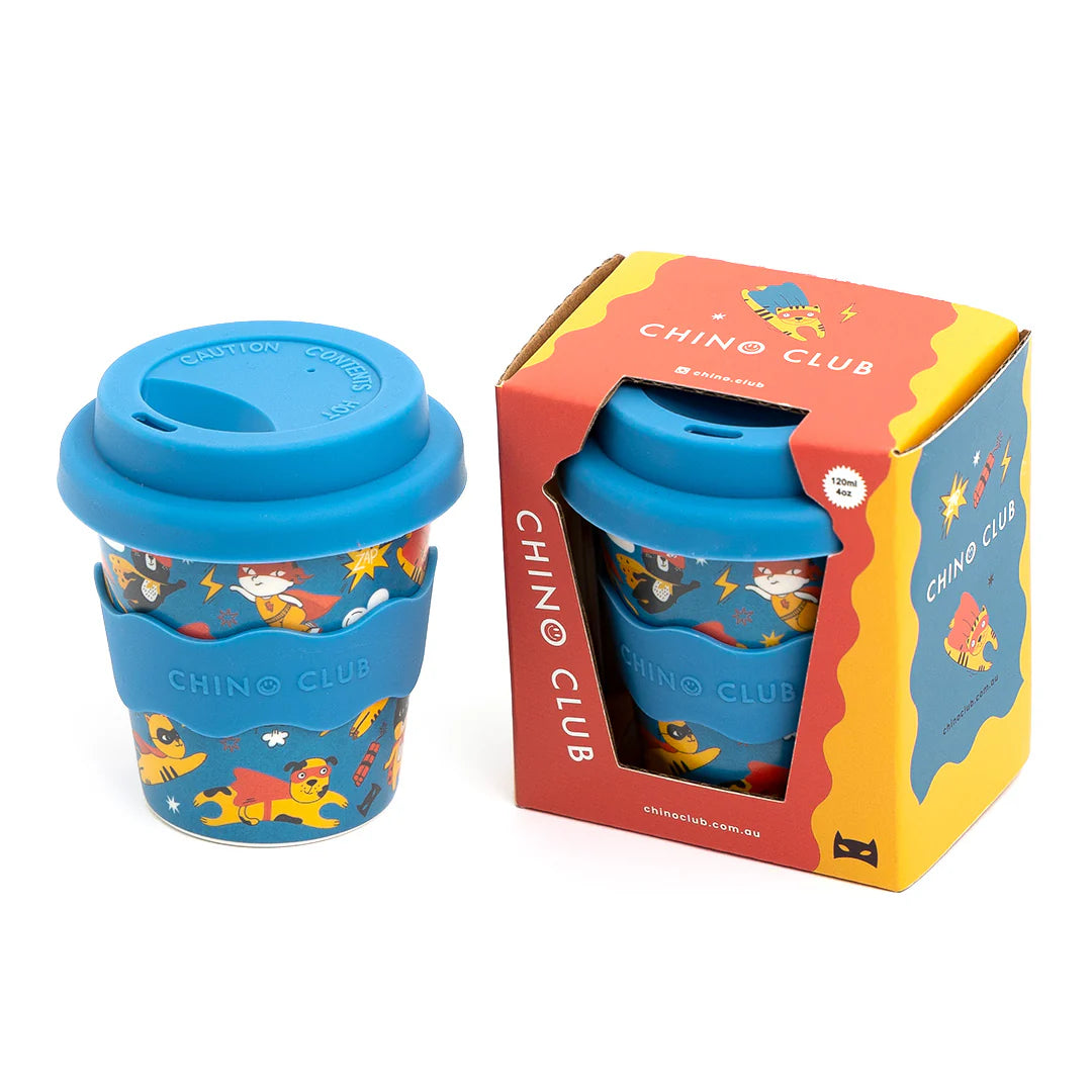 Baby Chino Cup with Lid - Superhero