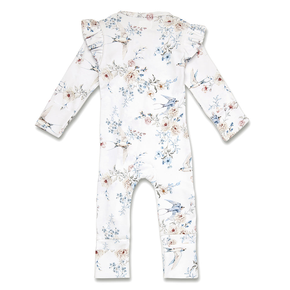 Snuggle Hunny Snugglesuit Convertible Romper | Sweet Swallows