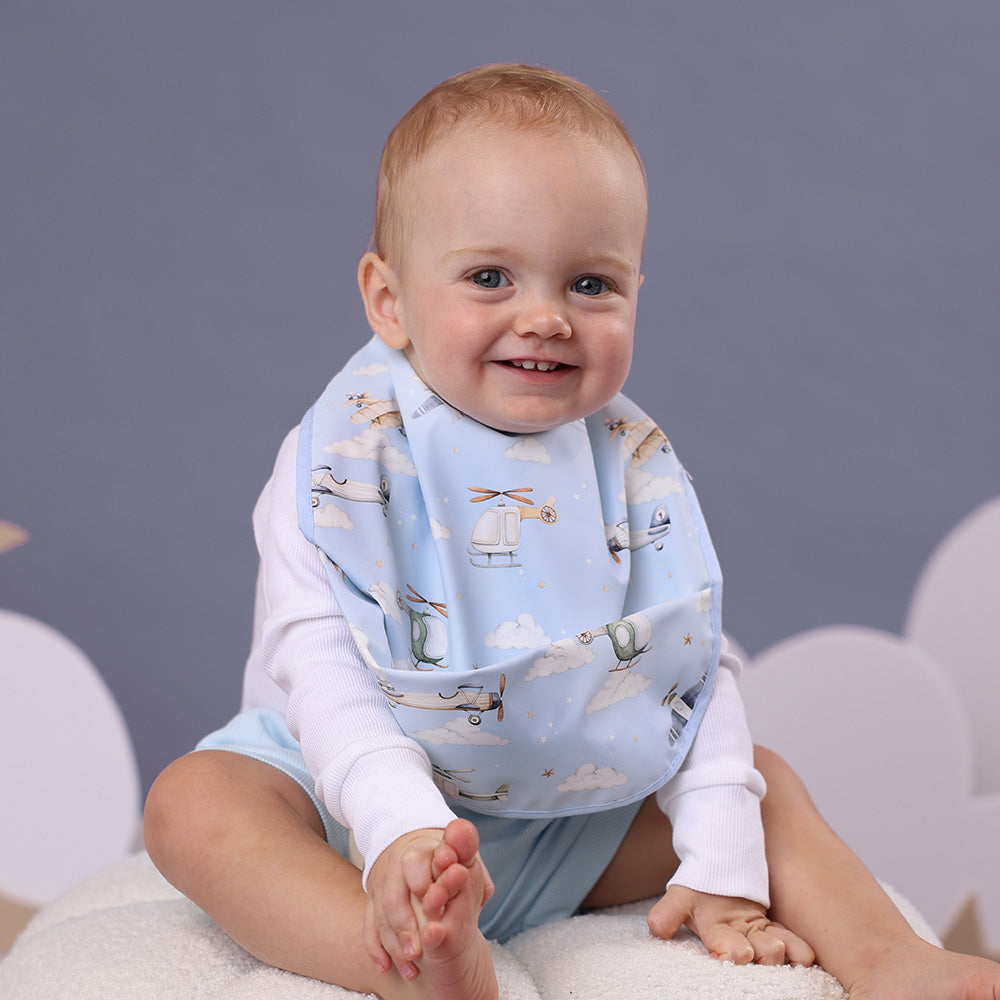 Snuggle Baby Bib - Taking Flight
