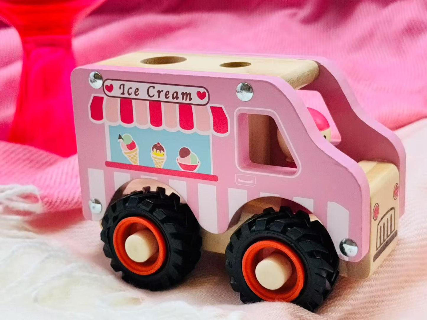 Wooden Ice Cream Van