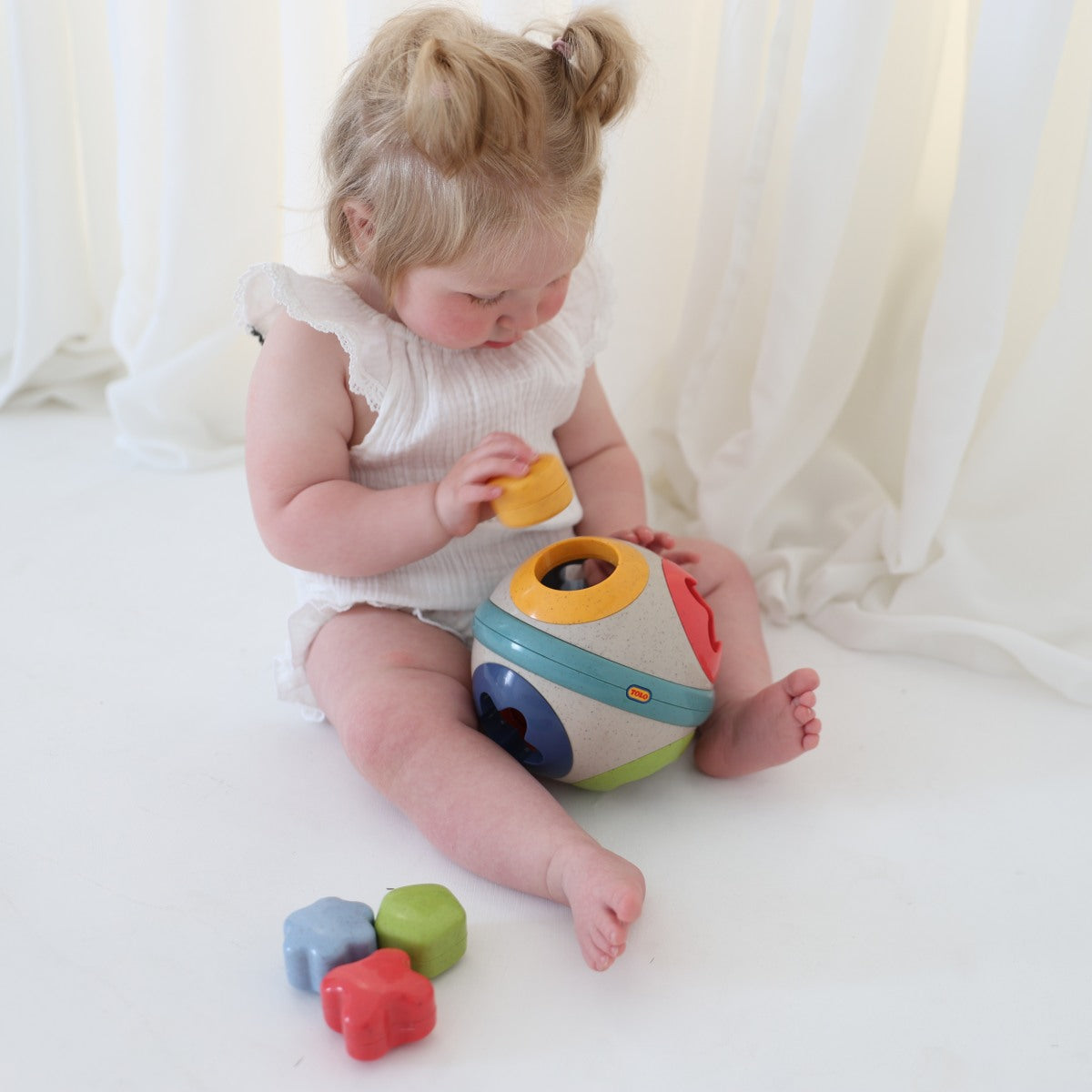 Tolo Toys - Bio Rolling Ball Shape Sorter - Angus & Dudley Collections