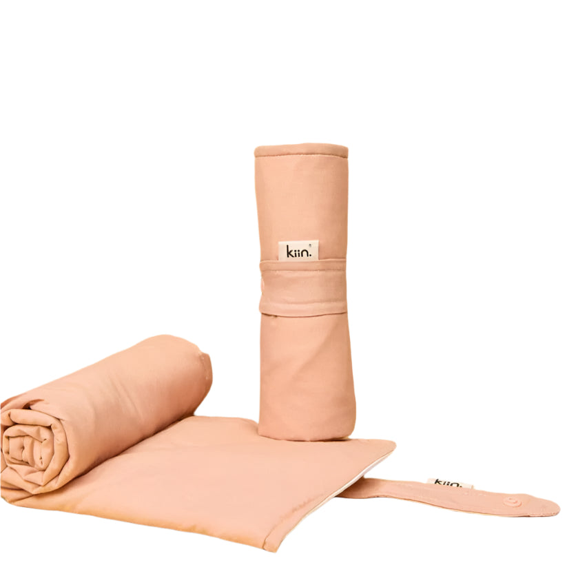 Kiin Baby Travel Change Mat - Dusty Rose