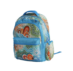Spencil Kids Backpack - Kalkatungu  Blue