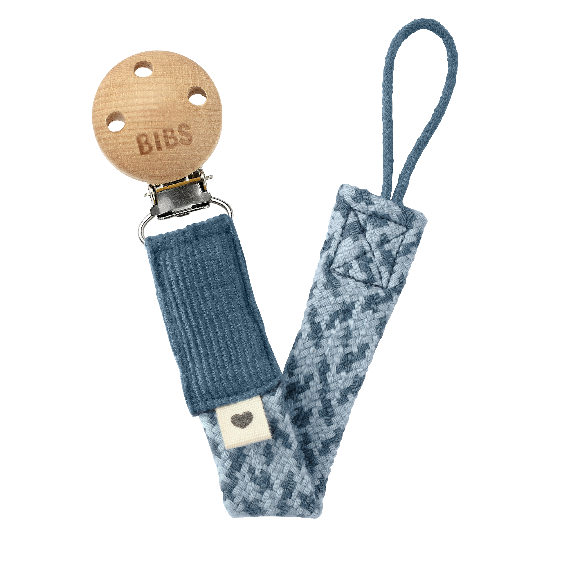 Bibs Dummy pacifier clip - angus and dudley