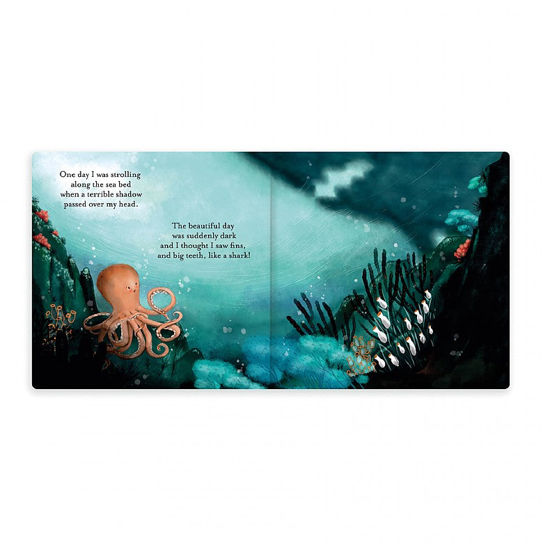 Jellycat octopus book - angus and dudley