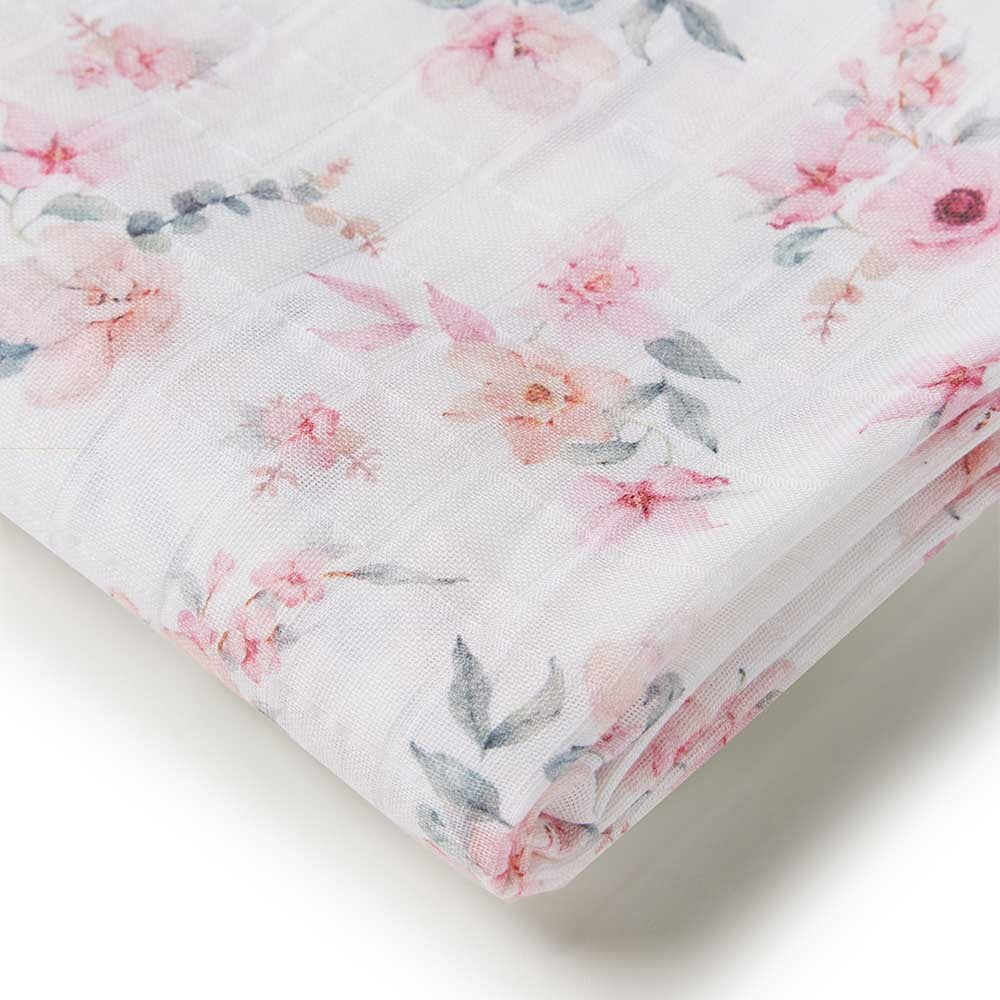 Snuggle Hunny Organic Cotton Muslin Wrap - Camille - Angus & Dudley Collections