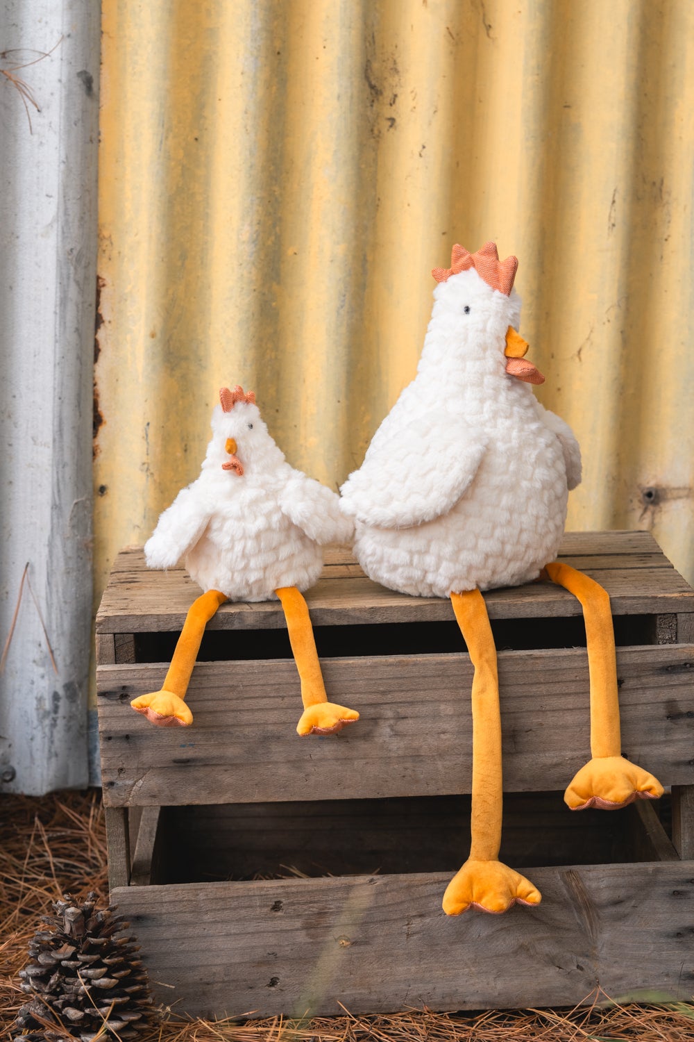 Nana Huchy Mini Rattle - Charlie Chicken