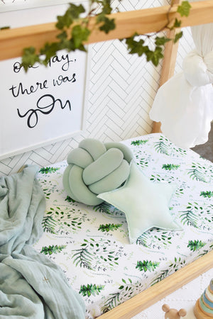 Snuggle Fitted Cot Sheet - Enchanted - Angus & Dudley Collections