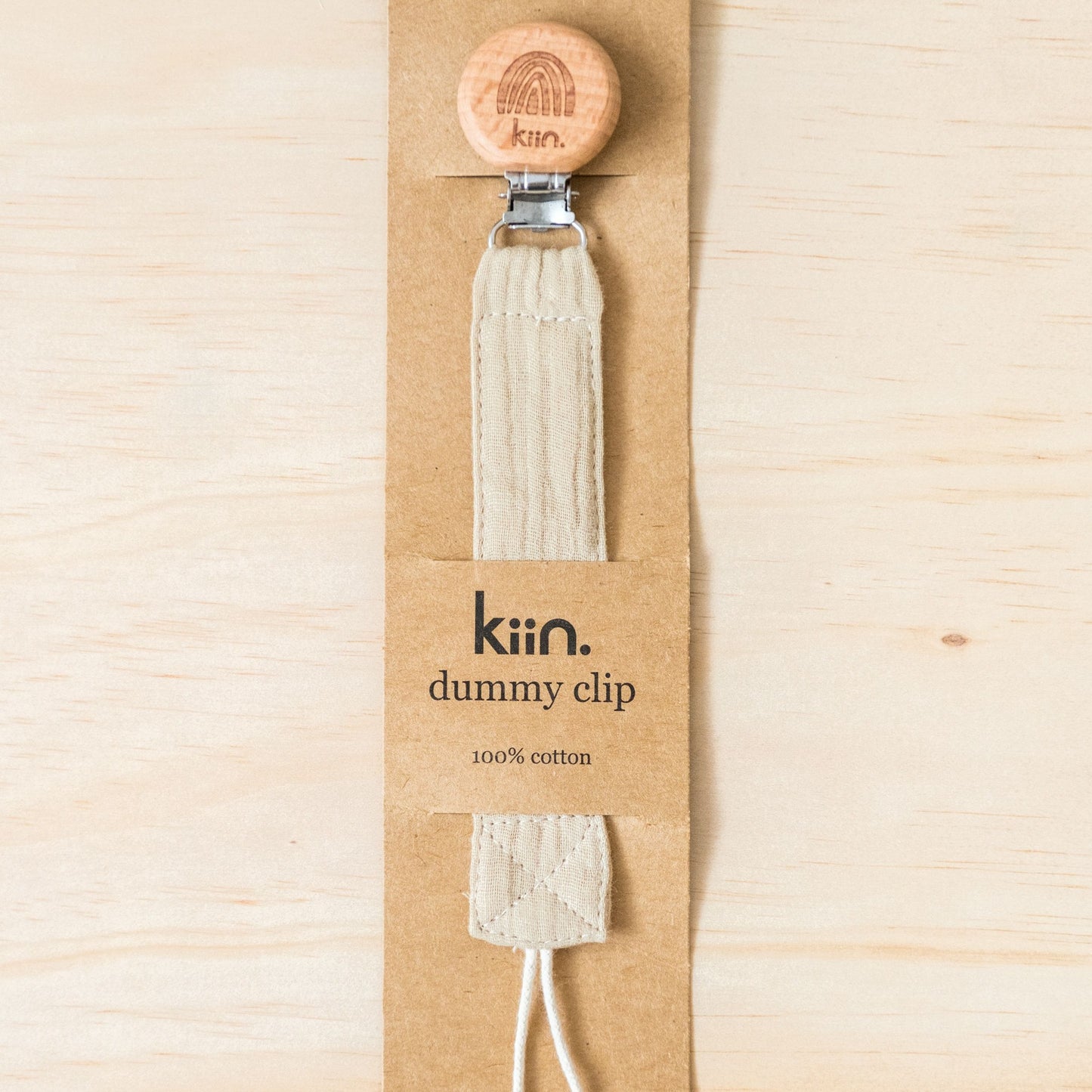 Cotton dummy clip for baby