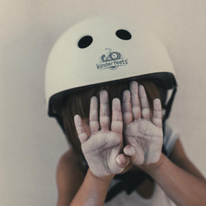 Kinderfeets Bike Helmet - Matte White