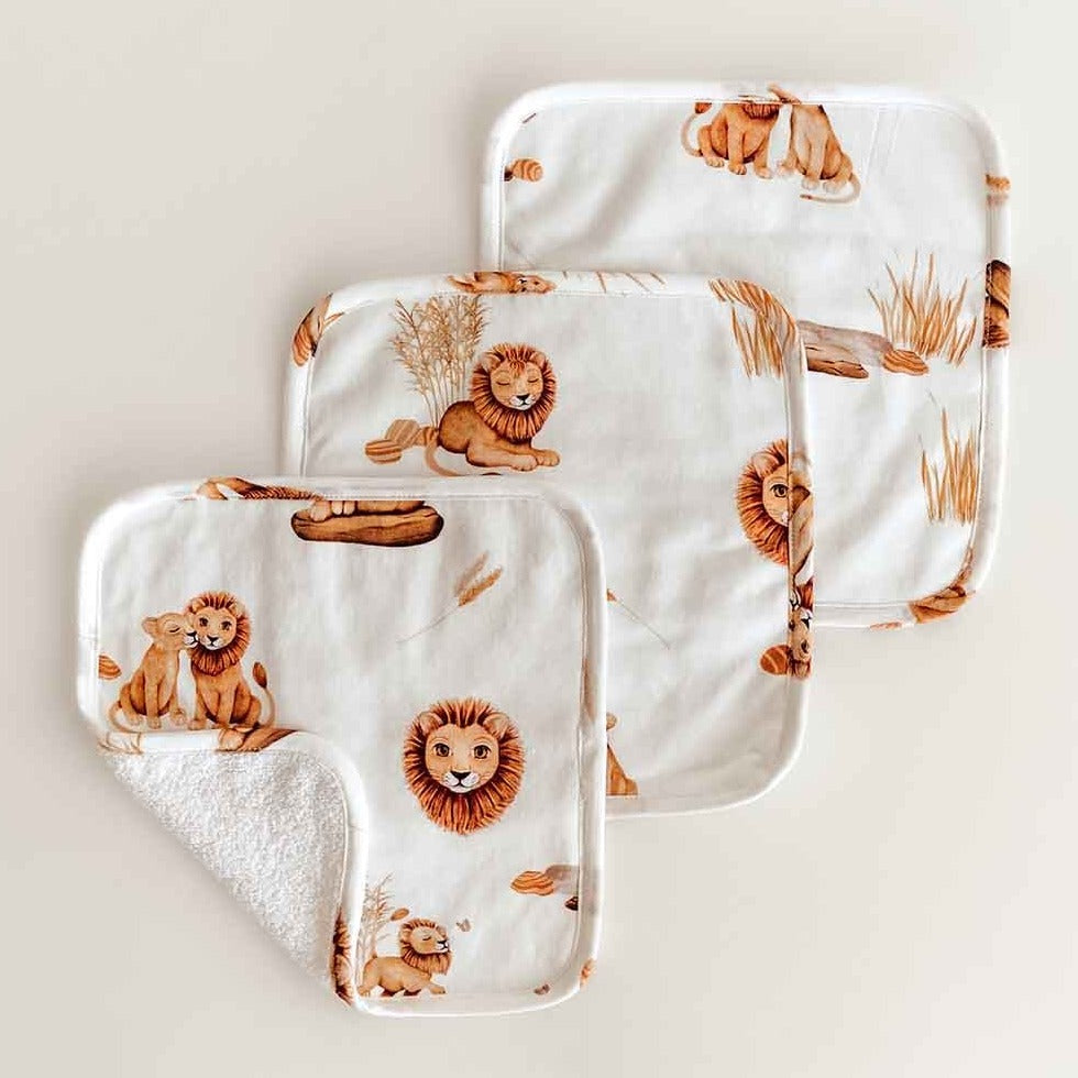 Snuggle Hunny Organic cotton wash cloth - angus and dudley