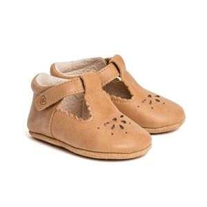 Pretty brave baby leather t bar shoes - angus and dudley