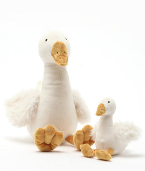 Snowy Goose Plush Toy