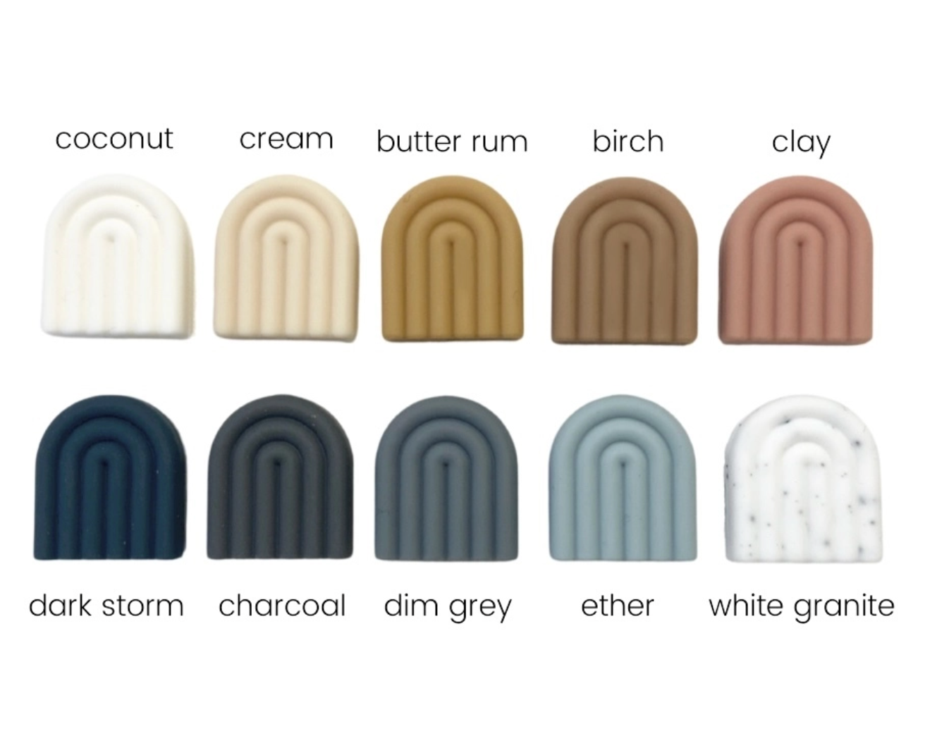 Nature Bubz Rainbow Dummy Clip