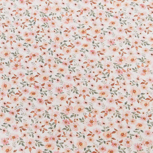 Snuggle Hunny Fitted Cot Sheet - Spring Floral