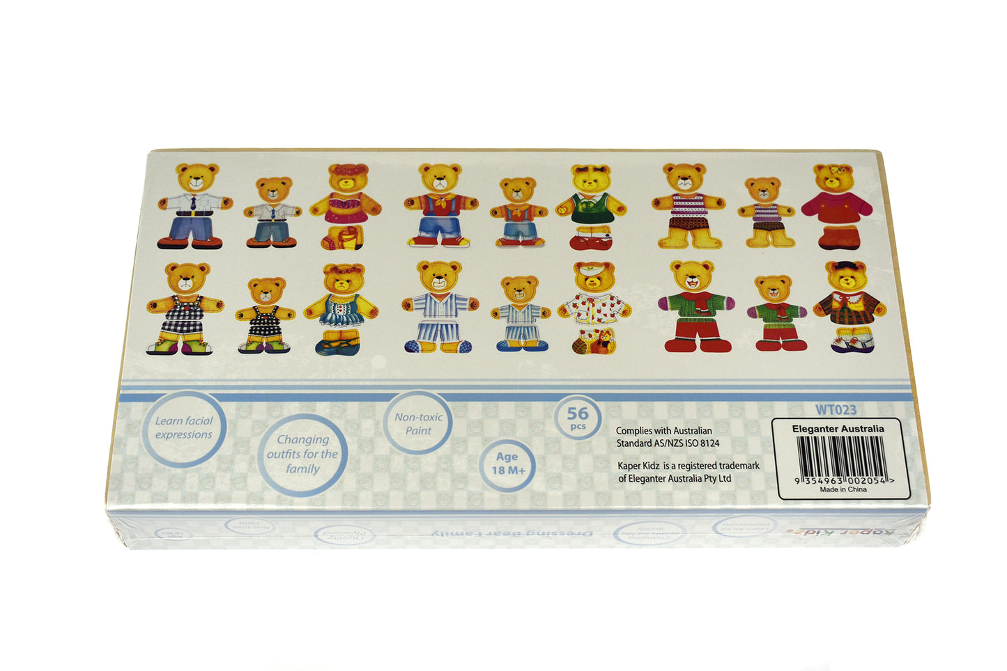 Dressing Bear Wooden Puzzle