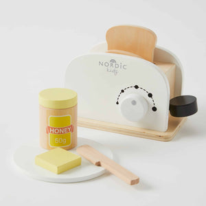 wooden toy toaster - angus and dudley